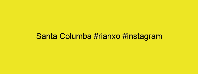 Santa Columba #rianxo #instagram