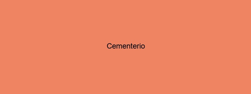 Cementerio