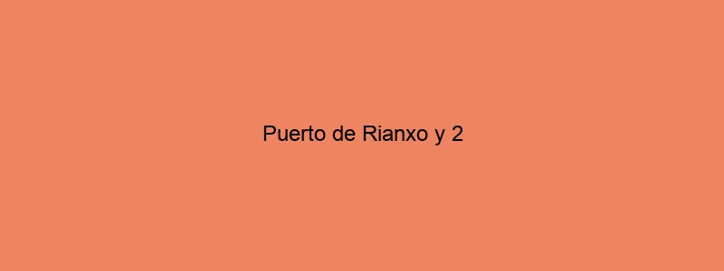Puerto De Rianxo Y 2